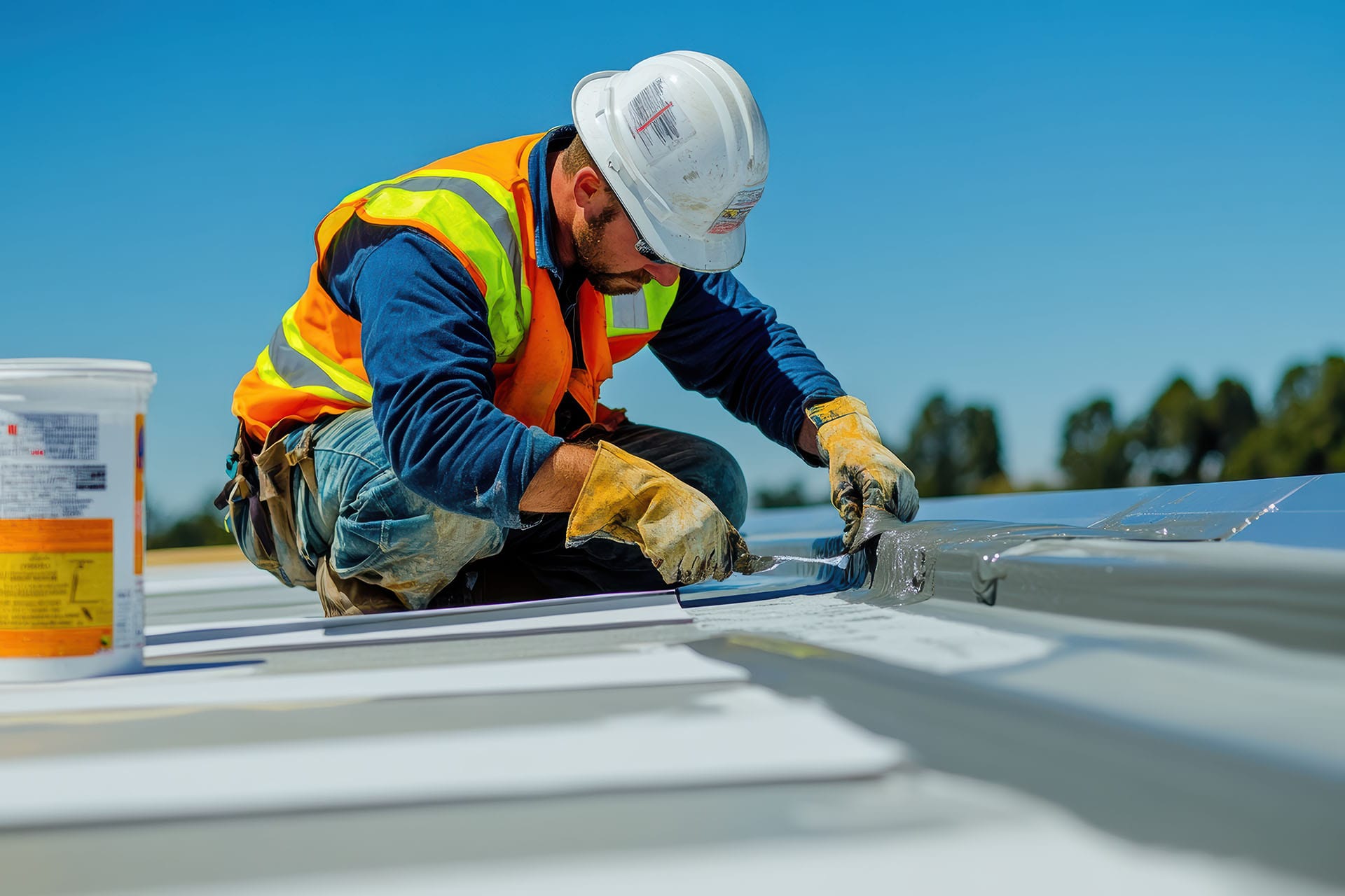 Commercial roof repair