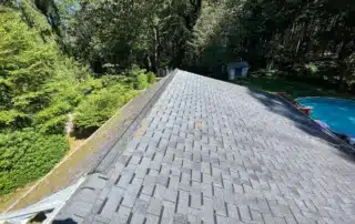 Reliable roof replacement, ridge vent installation, and gutter guard upgrade service in Westerly RI by Pawcatuck Roofing Company.